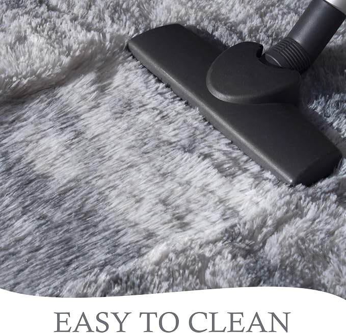 Chicrug Soft Runner Rugs for Bedroom Living Room Plush Fluffy Rug 2x8 | Shag - Image 7