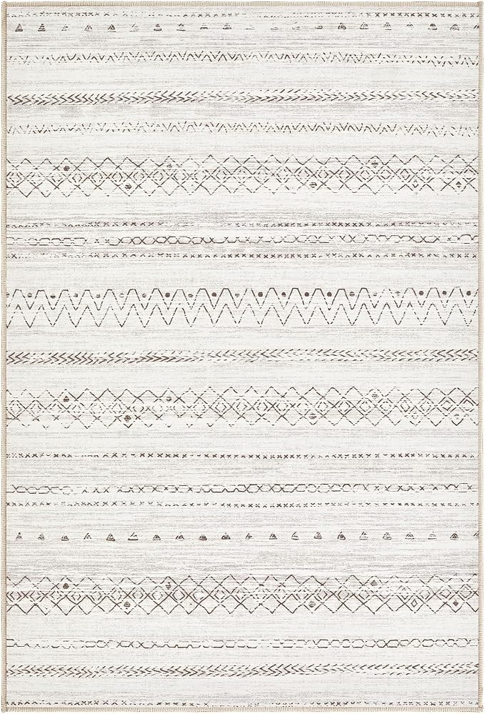 cotiled Washable 2x3 Entryway Rugs: Boho Moroccan Soft Small Rug | Solve Modern - Image 6