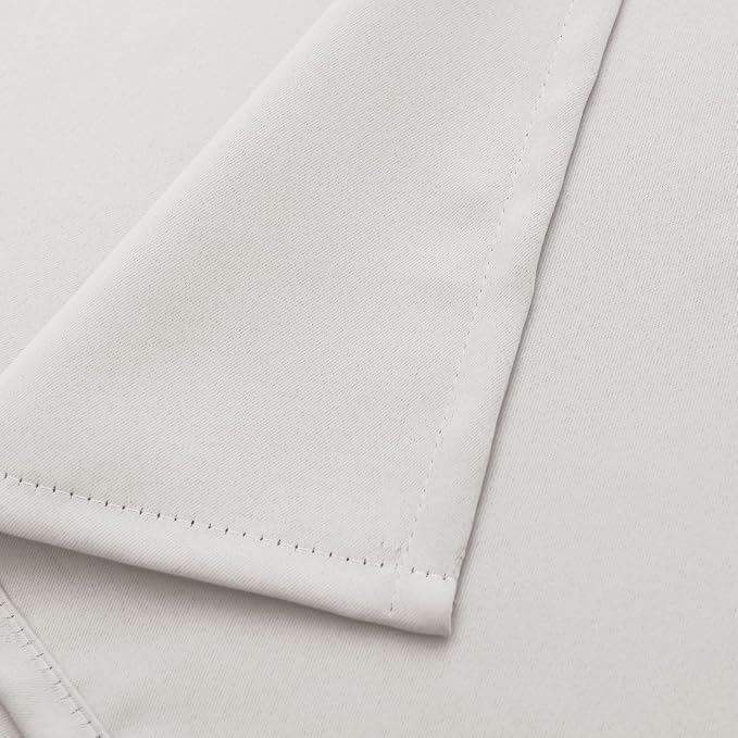 Blackout Curtains for Bedroom, 52 * 30 Length, Ivory | Thermal Insulated & - Image 8