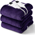 Bedsure Heated Blanket Queen Size, Dual Control Electric Blanket, 6 Heat/6 by BEDSURE