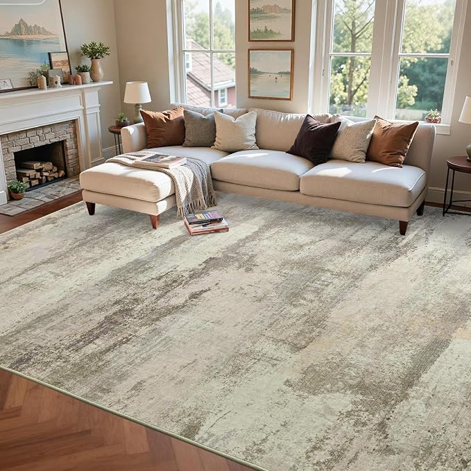 9x12 Ft Extra Large Washable Area Rugs - Image 2