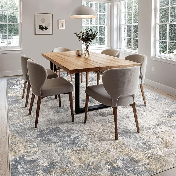 UERMEI 8x10 Area Rug Living Room Rugs - Image 8