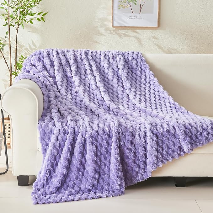 NEWCOSPLAY Fleece Clouds Cozy Throw Blanket - Image 8