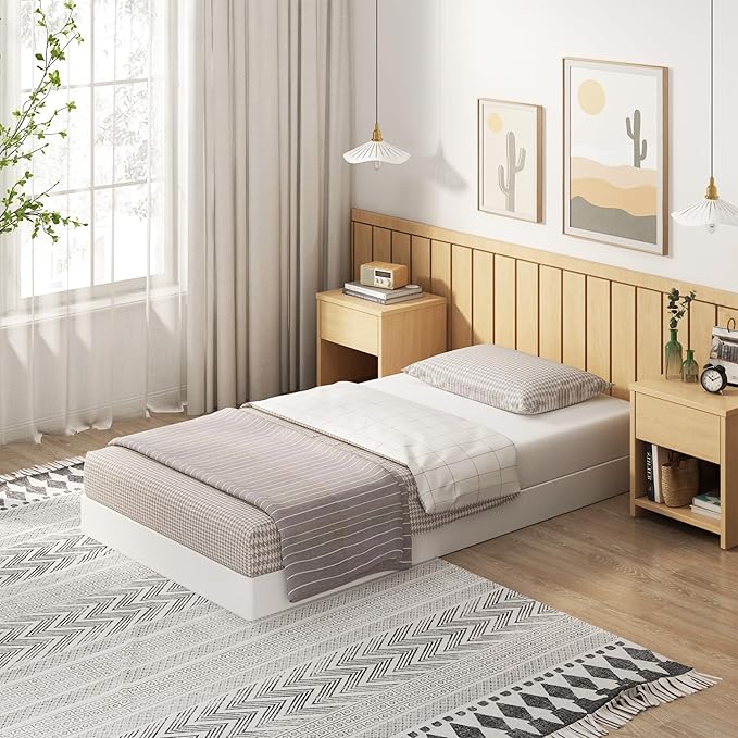 EMODA 5 Inch Twin XL Box Spring Bed Base, 1500 LBS Heavy Duty Metal Mattress Foundation with Fabric Cover, Easy Assembly