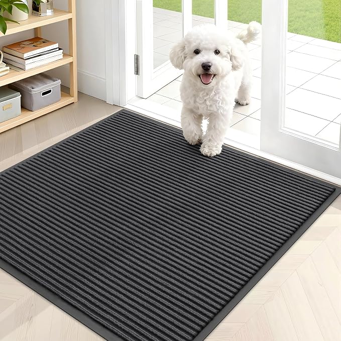 OLANLY Front Door Mat 35x30, Waterproof Heavy-Duty Indoor Outdoor Doormat | by OLANLY
