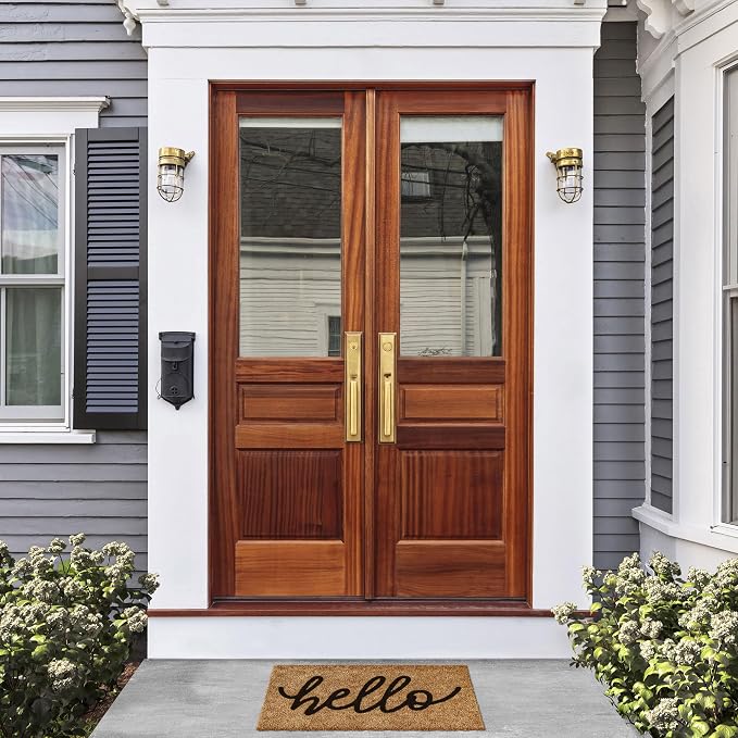 Barnyard Designs Front Door Welcome Mat | Printed Polyester Outdoor Rug - Image 2