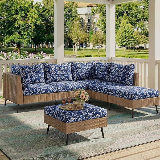 Printed Couch Cushion Covers, Sofa Covers Washable - Image 2