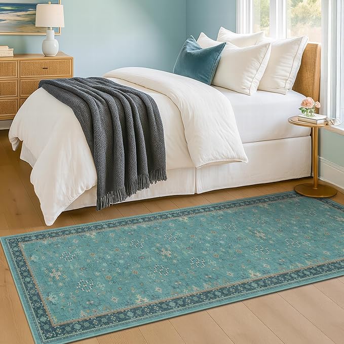 Boho 2x7 Long Non Slip Kitchen Rug Runner - Image 6