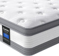 Coolvie Full Mattress 12 Inch Mattresses Full Size in A Box Hybrid Mattress Individual Pocket Springs Mattresses with Memory Foam Layer Provide Motion Isolation & Cool Sleep