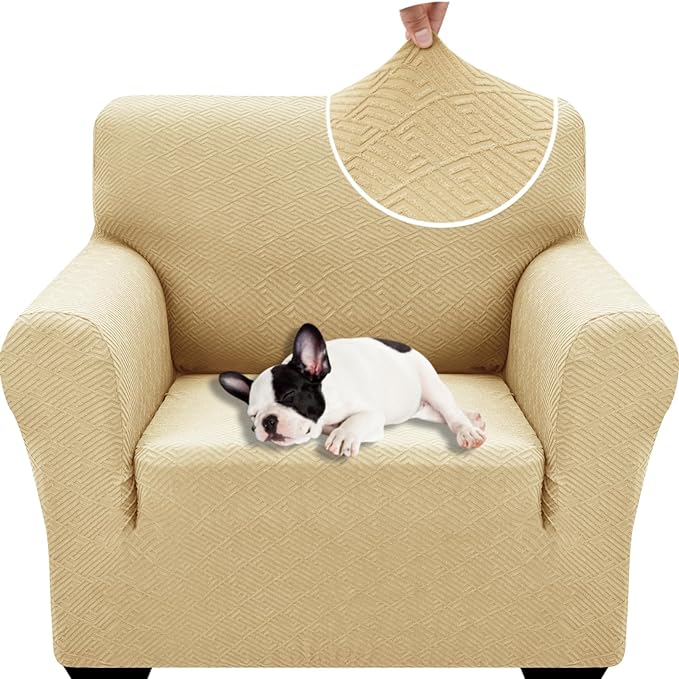 XINEAGE 2026 New Stretch Armchair Covers 1 Piece Chair Slipcovers Chair by XINEAGE