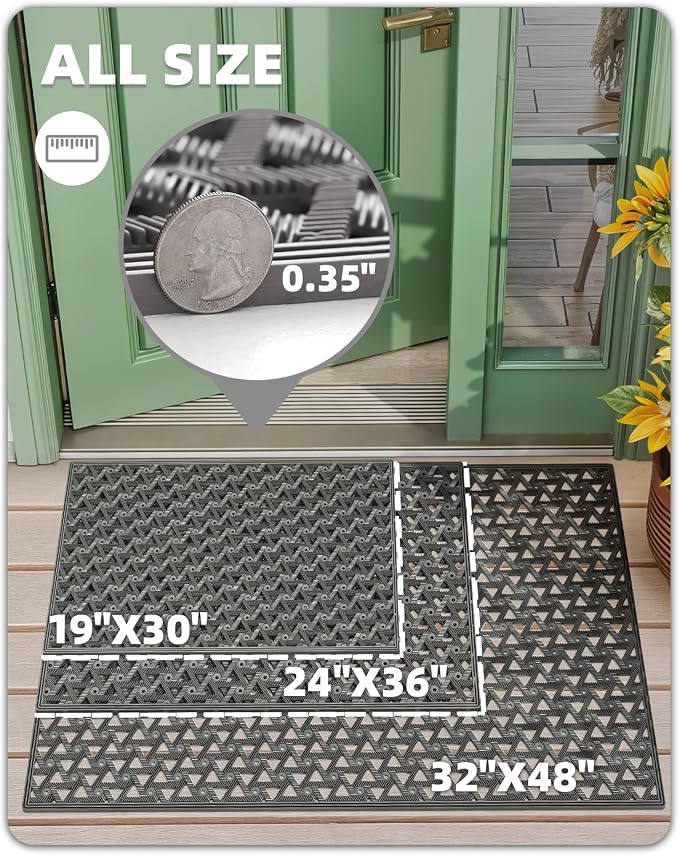Color&Geometry Door Mat Outside Entrance - Image 2