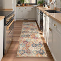 Lahome Moroccan Washable Kitchen Runner, 2x7 Runner Rug by Lahome