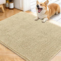 OLANLY Dog Door Mat for Muddy Paws 40x32, Super Absorbent Chenille Mud Mat | by OLANLY