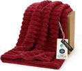 Bedsure Soft Twin XL Blanket for Bed Dorm Red 66"x90" | Birthday Gifts for by Unknown
