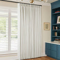 90 Inch Pinch Pleated Linen 100% Blackout Curtains Extra Wide Natural 60x90 | by Twodrapes