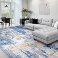RELEANY Washable 10'x14' Abstract Area Rug by RELEANY