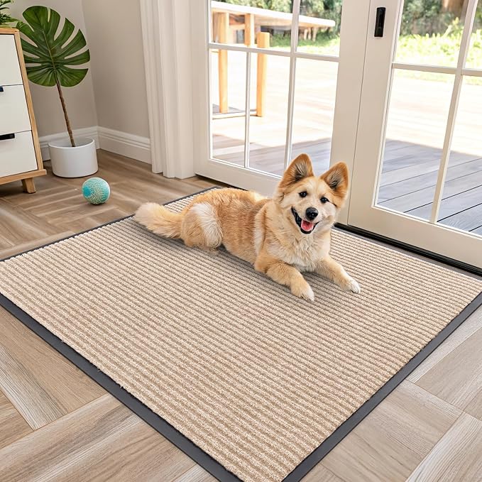 OLANLY Front Door Mat 40x32, Waterproof Heavy-Duty Indoor Outdoor Doormat | by OLANLY