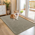 OLANLY Dog Door Mat for Muddy Paws 45x27, Super Absorbent Chenille Mud Mat | by OLANLY