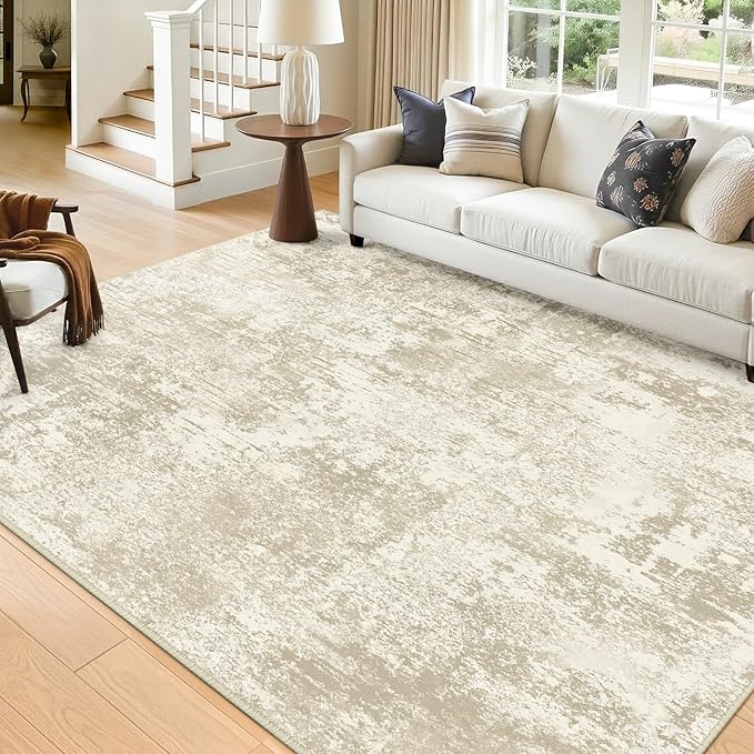 RELEANY Washable 8'x10' Abstract Area Rug - Image 8