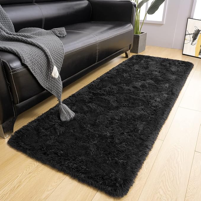 LOCHAS 2x6 Runner Rugs for Hallway, Fluffy Area Rugs for Bedroom by LOCHAS