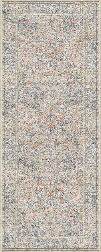 Washable Bathroom Runner Rug 2x5, Non Slip Runner - Image 2