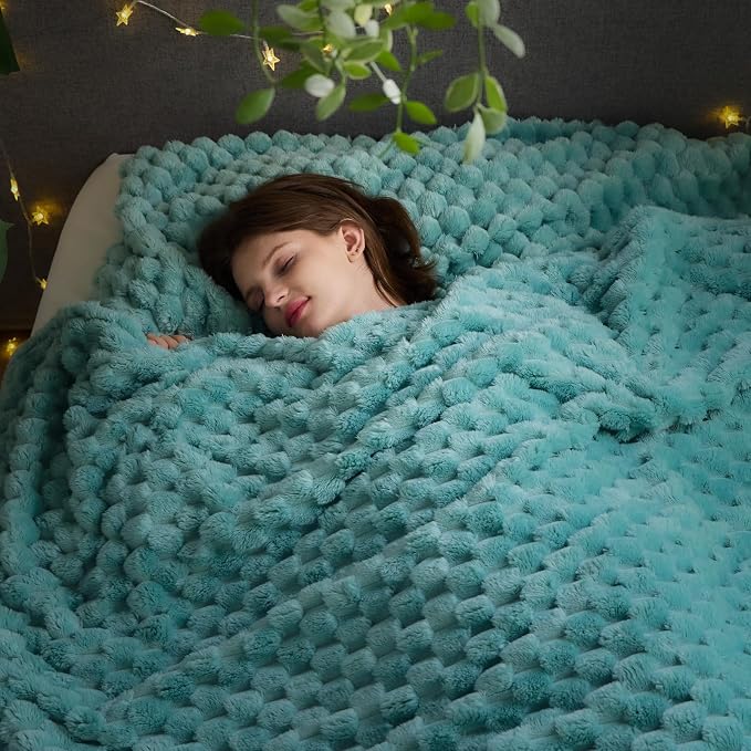 NEWCOSPLAY Fleece Clouds Cozy King Blanket by NEWCOSPLAY