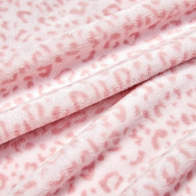 Edenleaf Leopard Print Blanket Fleece Throw - Image 7