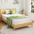 EGOHOME King Size Memory Foam Mattress, 8 Inch Bed Mattress in a Box with Cooling Green Tea Gel, Relieve Pressure with Medium Support, CertiPUR-US Certified, 80''L x 76''W, White