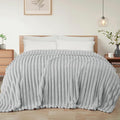Exclusivo Mezcla Striped King Size Fleece Blanket by ExclusivoMezcla