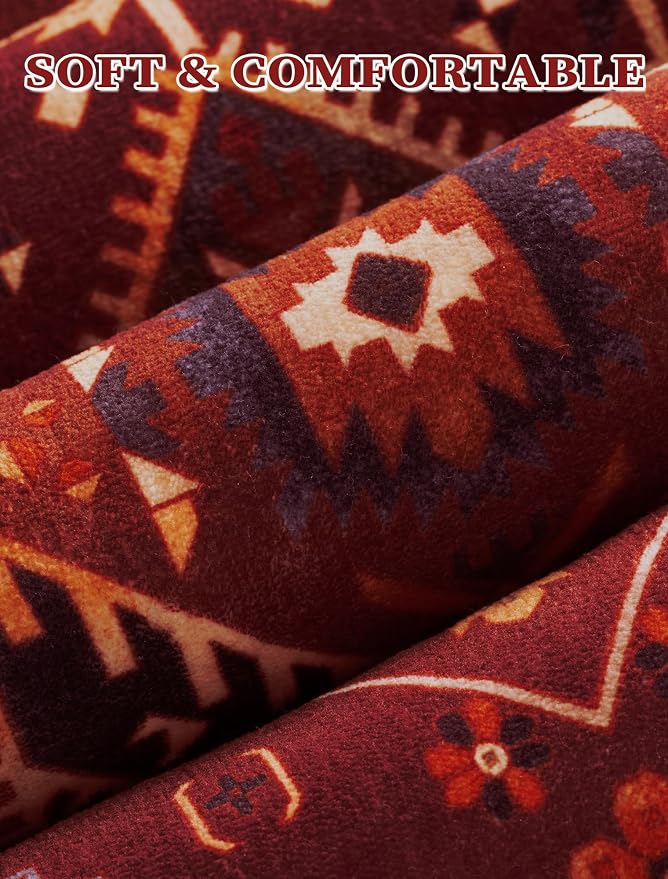 SERISSA 2'6"x8' Washable Non Slip Boho Runner Rug - Image 5