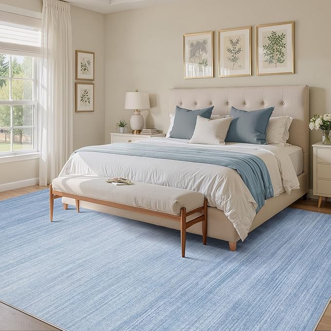 UERMEI 8x10 Washable Area Rug - Image 3