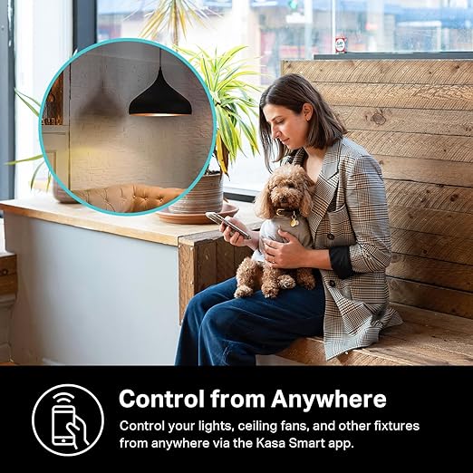 Kasa Smart 3 Way Switch HS210 KIT, Needs Neutral Wire, 2.4GHz Wi-Fi Light Switch works with Alexa and Google Home, UL Certified, No Hub Required, White,2 Count (Pack of 1)