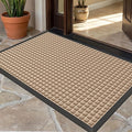 Front Door Mat Outside Entrance, Heavy Duty Waterproof Doormat | 29.5"x17" by WELDUN%E2%80%94IdealChoiceforHome