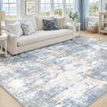 RELEANY Washable 5'x7' Abstract Area Rug by RELEANY
