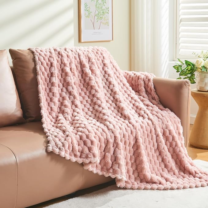 NEWCOSPLAY Fleece Clouds Cozy Twin Blanket - Image 8
