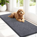 OLANLY Front Door Mat 47x17, Waterproof Heavy-Duty Indoor Outdoor Doormat | Grey by OLANLY