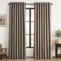 Topfinel 100% Blackout Curtains 84 inch Long 2 Panels by Topfinel