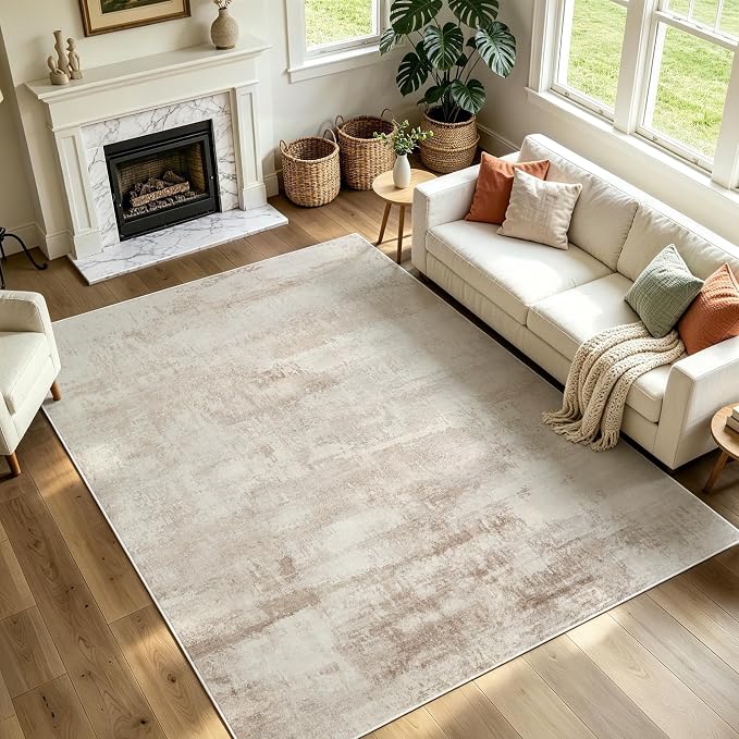 8x10 Washable Area Rug for Living Room, Dining Room, Playroom | Ultra Soft by Lbris