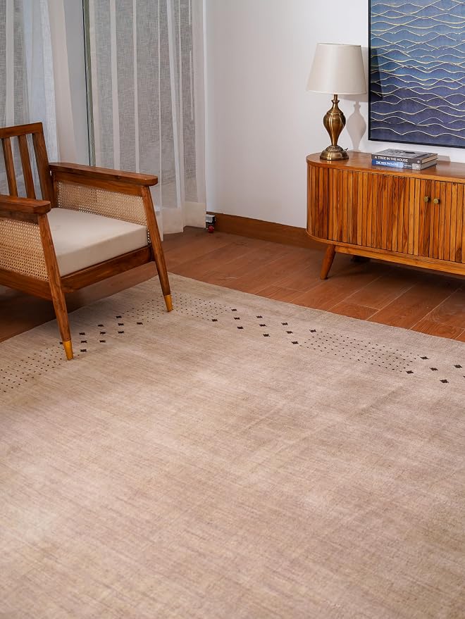 Rugsotic Carpets Hand Knotted Loom Wool ECO-Friendly Area Rugs - Image 4