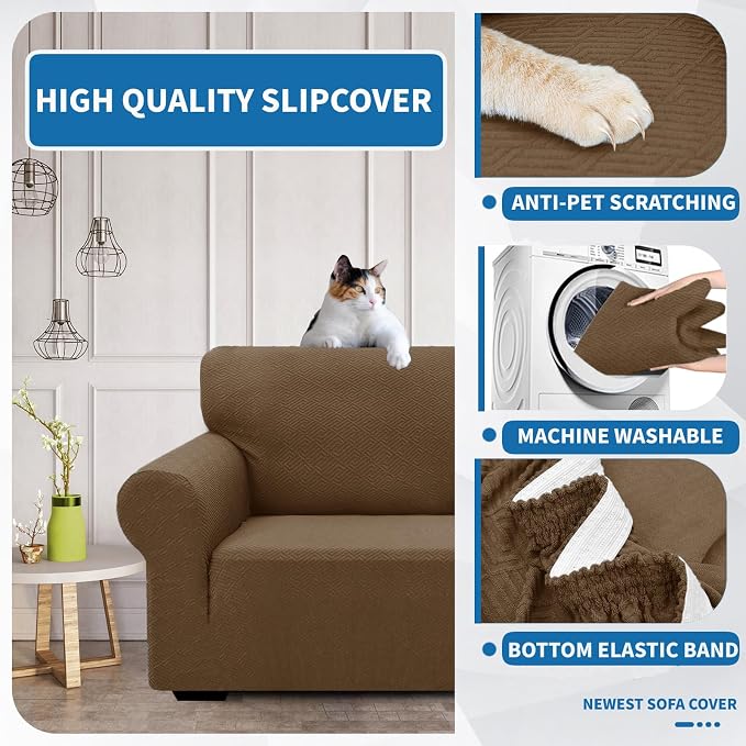XINEAGE New 1 Piece Couch Covers - Image 6