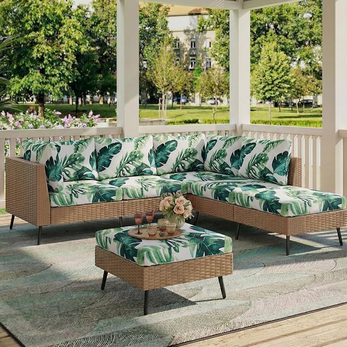 Printed Couch Cushion Covers, Sofa Covers Washable - Image 2