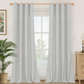 YoungsTex 90 Inches Length Linen Curtains by YoungsTex