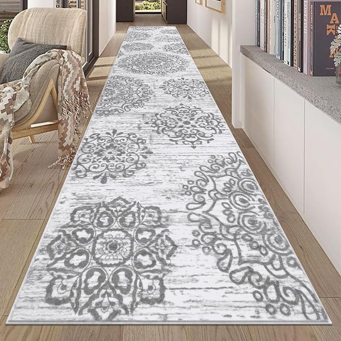 HEBE Hallway Runner Rug 2'8''x14', Washable Non Slip Kitchen Rug Runner | Soft by HEBE