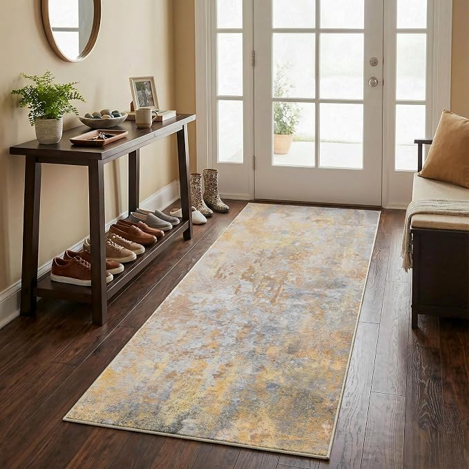 Washable 2x5 Hallway Runner Rugs - Image 2