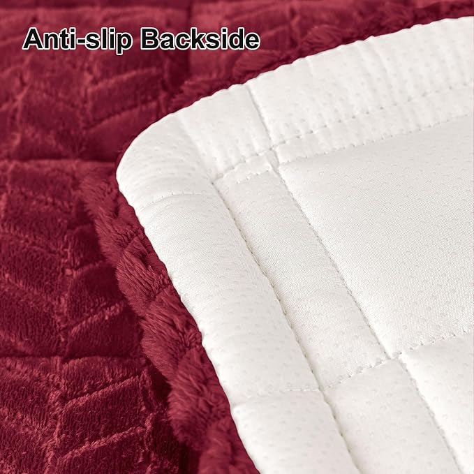Smiry Couch Cover for Dogs, Non Slip Fuzzy Pet Sofa Covers Washable | Sofa - Image 6