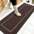 OLANLY Front Door Mat Outside 47x17, All-Season Heavy-Duty Rubber Doormat | by OLANLY