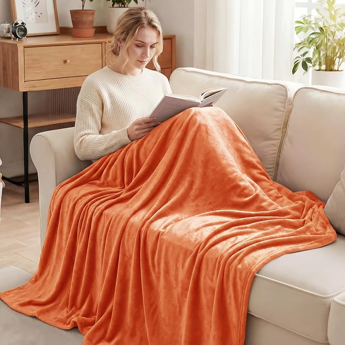 Exclusivo Mezcla Soft Large Fleece Throw Blanket - Image 2