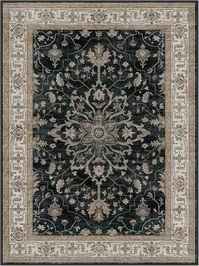 RELEANY Washable Area Rug, Runner 2'6"x8', Water Repellent, Pet Friendly - Image 9