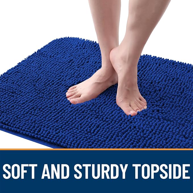 OLANLY Dog Door Mat for Muddy Paws 59x20, Super Absorbent Chenille Mud Mat | - Image 4