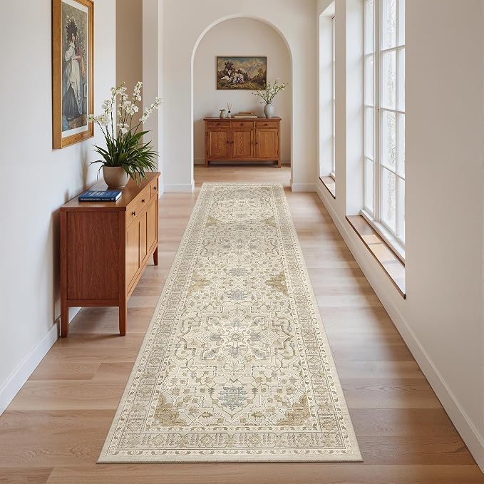 Madane Hallway Runner Rug 2x8 Washable Kitchen Rugs Non-Slip, Soft Ultra-Thin - Image 2